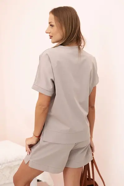 Kesi Włoski Dámský punto set s krátkými rukávy a šortkami fango