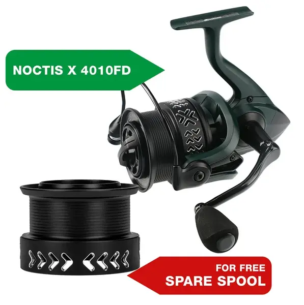 Mikado naviják noctis x lcf 4010 fd + náhradní cívka