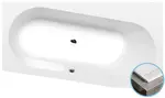 Polysan Vany - Vana asymetrická, 165x90x48 cm, pravá, bílá 31611S
