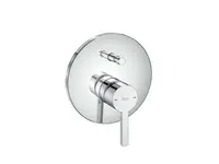 Roca Naia - Baterie pod omítku, pro 2 spotřebiče, chrom A5A0B96C00