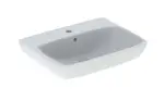 Geberit Selnova Square - Umyvadlo 65x48 cm, s přepadem, otvor pro baterii, bílá 500.299.01.5
