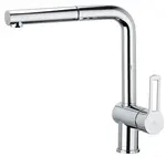 Paffoni Ringo - Dřezová baterie s výsuvnou sprškou, chrom RIN185CR