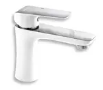 Novaservis Nobless Tina - Umyvadlová baterie, bílá/chrom 38001/1,1