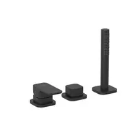 Kludi Renon - Baterie na okraj vany, 3-otvorová instalace, matná černá 424473975