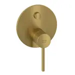 Kludi Bozz - Baterie pod omítku pro 2 spotřebiče, kartáčované zlato 38759N076