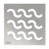 Alcadrain Rošty - Mřížka 10x10 cm, nerez MPV002