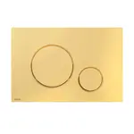 Alcadrain Thin - Ovládání splachování, zlatá M675