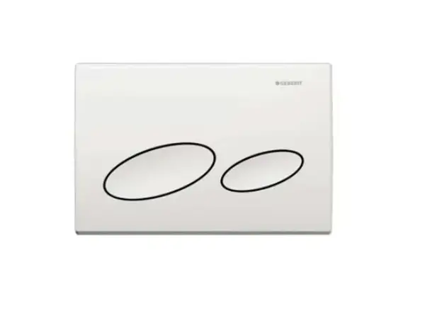 Geberit Kappa - Ovládací tlačítko KAPPA 20, bílá 115.228.11.1