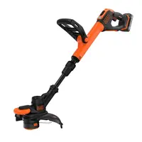 BLACK+DECKER Zahradní technika - 18V AKU strunová sekačka, záběr 28 cm, 1x aku 2,0 Ah Li-Ion, nabíječka BCST918D1-QW
