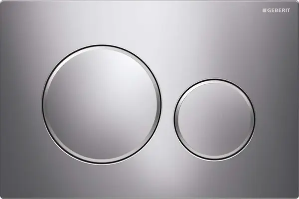 Geberit Sigma20 - Ovládací tlačítko splachování, chrom 115.882.KH.1