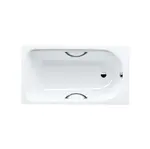 Kaldewei Advantage - Obdélníková vana Saniform Plus Star 344, 140x75 cm, s otvory pro madla, bílá 134400010001