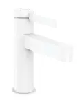 Hansgrohe Finoris - Umyvadlová baterie, s výpustí, EcoSmart, matná bílá 76020700