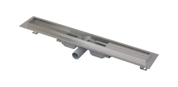 Alcadrain Odtokové žlaby - Sprchový žlab Professional Low 30 cm, s okrajem pro plný rošt, nerez APZ106-300