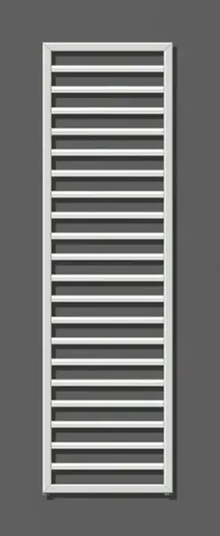 Zehnder Subway - Kúpeľňový radiátor 155x60 cm, rovný, stredové pripojenie 5 cm, chróm SUBC-150-060