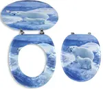 Novaservis Prestige - WC doska, MDF, farebný dekor WC/MEDVEDI