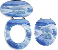 Novaservis Prestige - WC doska, MDF, farebný dekor WC/MEDVEDI