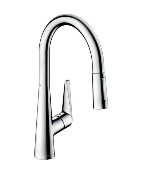 Hansgrohe Talis M51 - Dřezová baterie s výsuvnou sprškou, EcoSmart, chrom 72817000