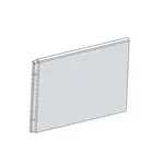 Ravak Vaňové panely - Bočný panel k vani Chrome 75, biely CZ74130A00