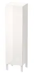 Duravit L-Cube - Skrinka vysoká 132x40x36 cm, ľavá, lesklá biela LC1178L2222