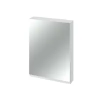 Cersanit Moduo - Zrkadlová skrinka, 80x60x14 cm, 1 dvierka, pánty L/P, biela S590-018-DSM