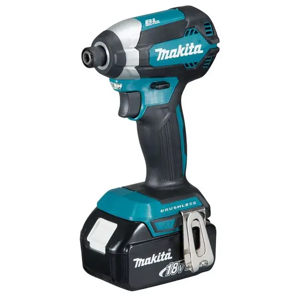 Makita Nářadí - 18V AKU rázový šroubovák, 2x aku Li-Ion LXT 3,0 Ah, nabíječka DTD153RFJ