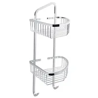 Nimco Open - Polička drôtená, rohová, 21x21x46 cm, chróm OP 121D-26