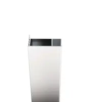 Ravak Chrome - Predĺžený ustavovací profil CNPS pre stenu CPS, výška 1950 mm, lesklý hliník E778801C19400