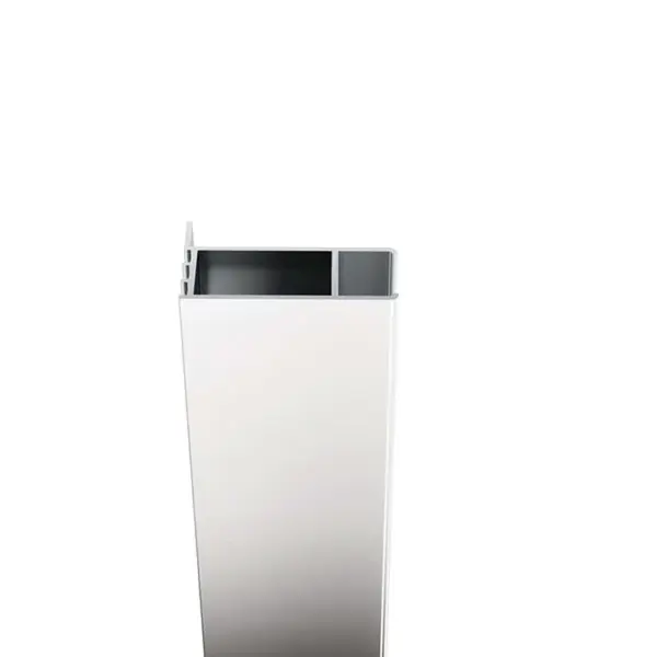 Ravak Chrome - Predĺžený ustavovací profil CNPS pre stenu CPS, výška 1950 mm, lesklý hliník E778801C19400