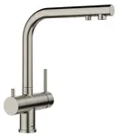 Blanco Fontas S II - Dřezová baterie s výsuvnou koncovkou a filtrační funkcí, platina 527715