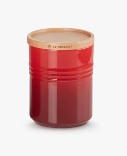 Le Creuset - Keramická dóza na potraviny, objem 540 ml, cerise 91044401060099