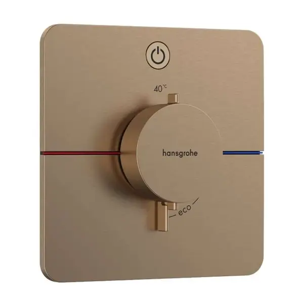 Hansgrohe ShowerSelect Comfort - Termostatická batéria pod omietku, kefovaný bronz 15581140