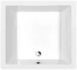 Polysan Deep - Hluboká sprchová vanička 100x90x26 cm, bílá 72340