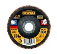 DeWALT Príslušenstvo - Lamelový brúsny kotúč, P80, priemer 125 mm DT30622