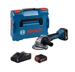 Bosch Náradie - 18V AKU uhlová brúska 125 mm, 2x aku 5,0 Ah GBA, nabíjačka 06019N9003