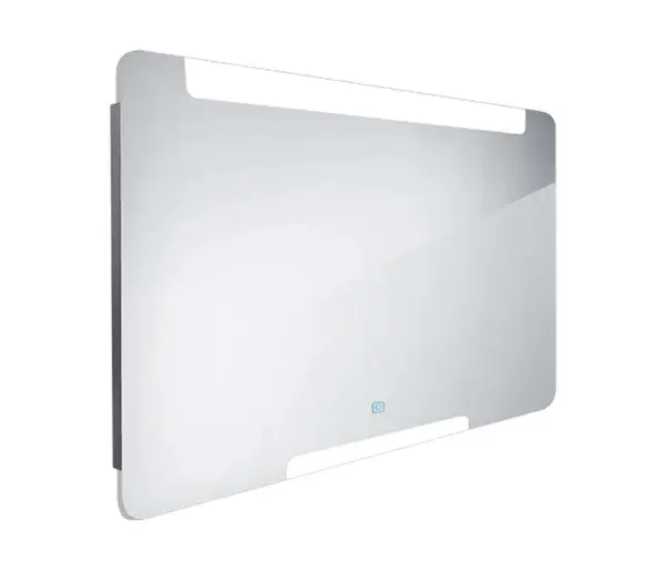 Nimco Zrcadla - Zrcadlo s LED osvětlením, 120x70 cm, dotykový senzor, hliník ZP 22006V