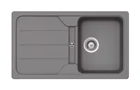 SCHOCK Formhaus - Granitový dřez, 86x50 cm, s ovládáním odtoku, Croma FOMD100UGCR