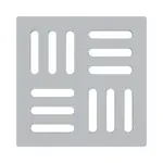 Alcadrain Rošty - Mřížka 10x10 cm, nerez MPV011