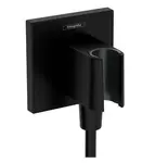 Hansgrohe Fixfit - Sprchové kolienko s držiakom, matná čierna 26889670