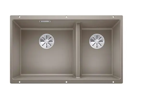Blanco Subline 430/270 - Silgranitový drez, 76x46 cm, tartufo 523158
