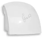 Novaservis Hygienický program - Elektrický senzorový sušič rúk, biely 69091,1