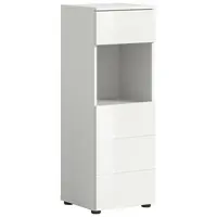 MID.YOU MIDI SKŘÍŇKA, vysoce lesklá bílá,