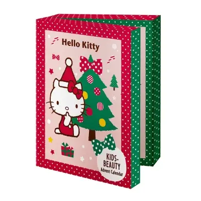 Adventní dětský kosmetický kalendář Hello Kitty