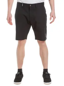 Meatfly pánské kraťasy Anthrax Black | Černá | Velikost 36
