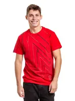 Meatfly pánské tričko Meatwave Bright Red | Červená | Velikost S | 100% bavlna