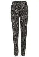 LASCANA Nohavice  čierna