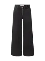 LEVI'S ® Džínsy '94 Wide Leg Moto'  čierny denim