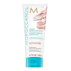 Moroccanoil Color Depositing Mask vyživující maska s barevnými pigmenty Rose Gold 200 ml