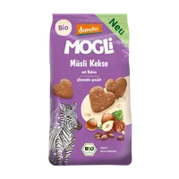 MOGLI BIO kakaové müsli sušenky s certifikací Demeter 125 g