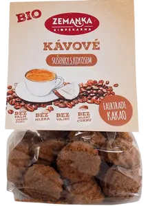 ZEMANKA Kávové bio sušenky s kokosem 100 g