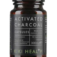 KIKI HEALTH Aktivní uhlí 50 kapslí